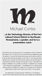 Mobile Screenshot of michaelcortes.com